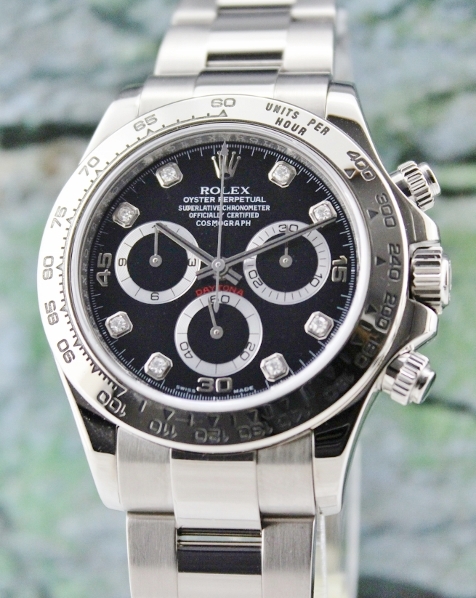 (image for) A ROLEX MEN SIZE 18K WHITE GOLD DAYTONA COSMOGRAPH / 116509